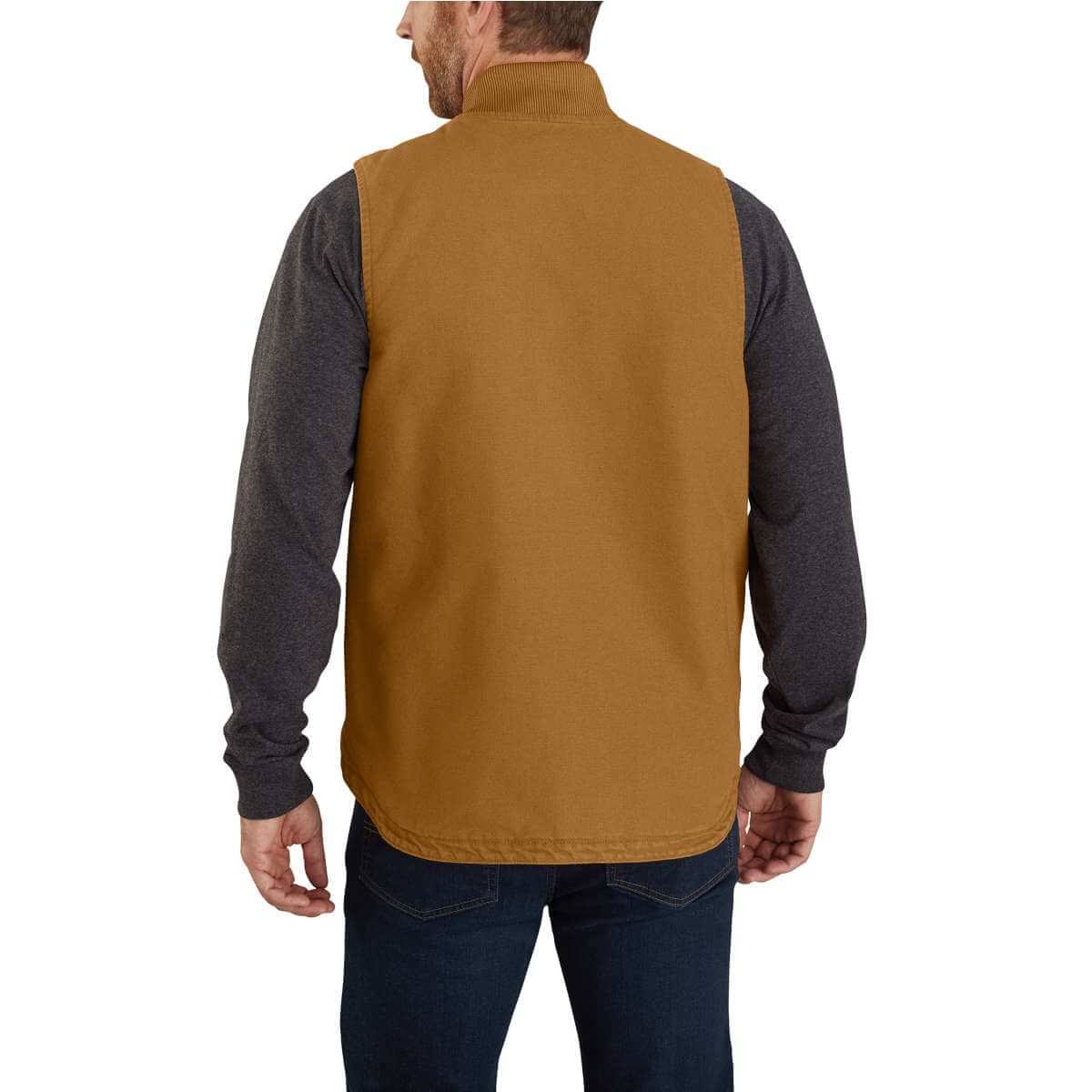 Dark Brown Insulated Duck Vest E627871