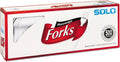 White Plastic Forks, 6.41", 500/Ct R46391