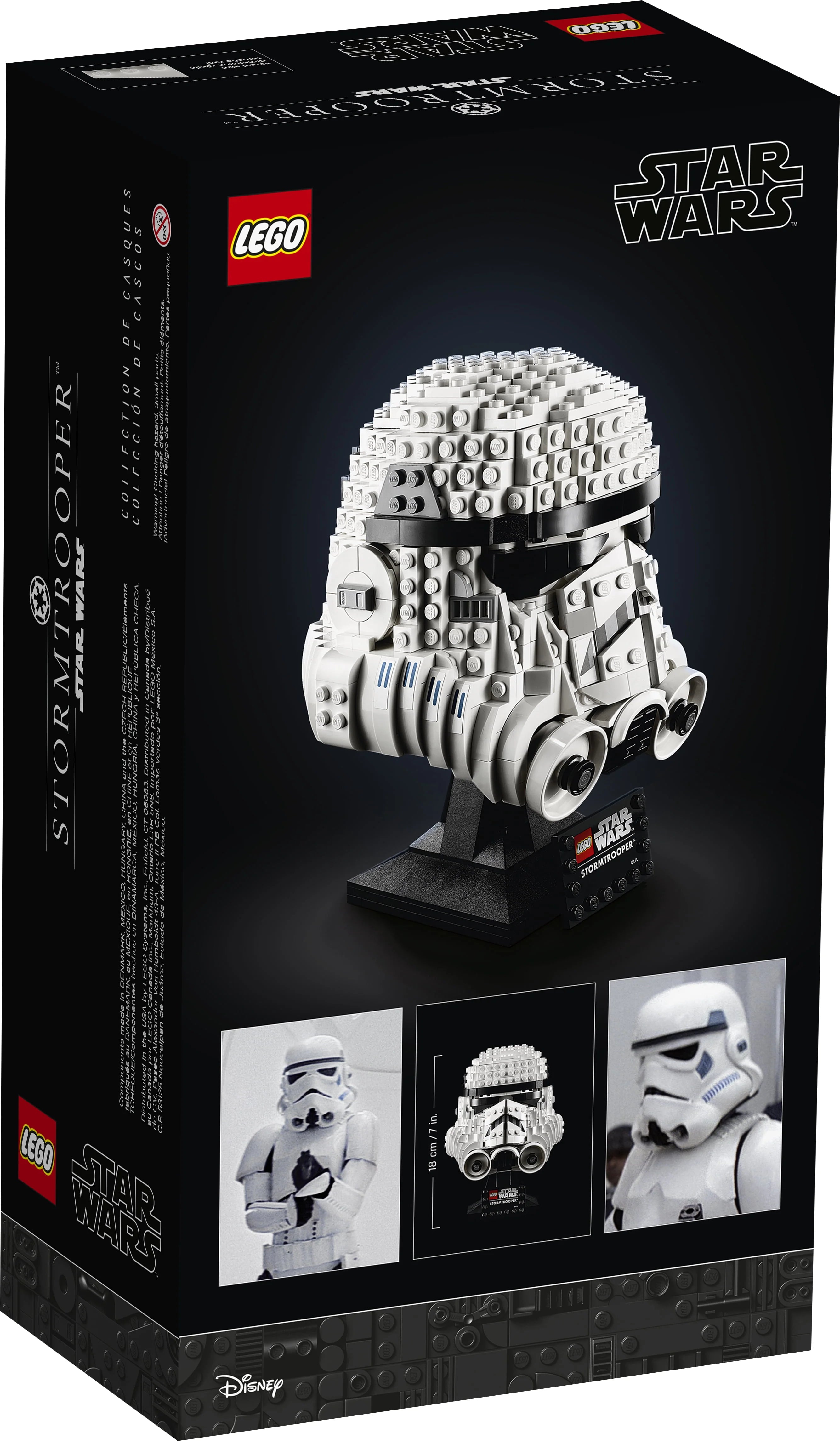 Star Wars Stormtrooper Helmet Building Kit (647 Pieces) Y88656