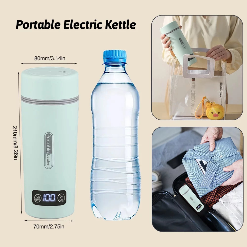 Stainless Steel Portable Electric Kettle, 350ml O86959