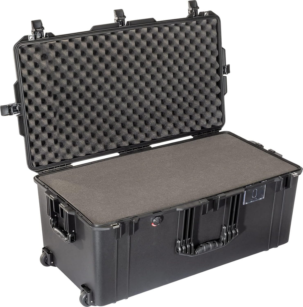 Black 1646 Air Case with Wheels and Foam G6984