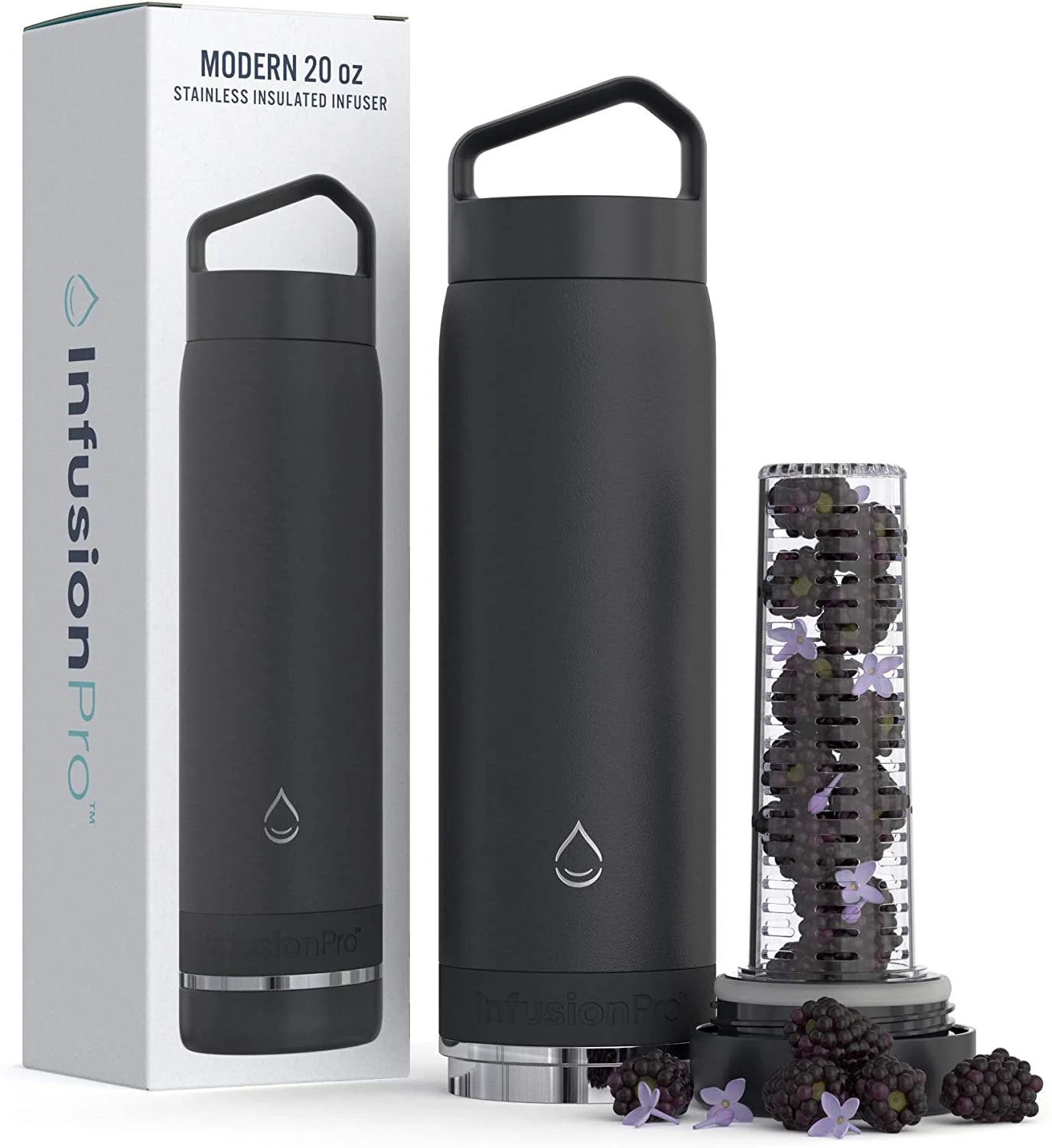 20 oz Vacuum Insulated Stainless Steel Water Bottle W462400