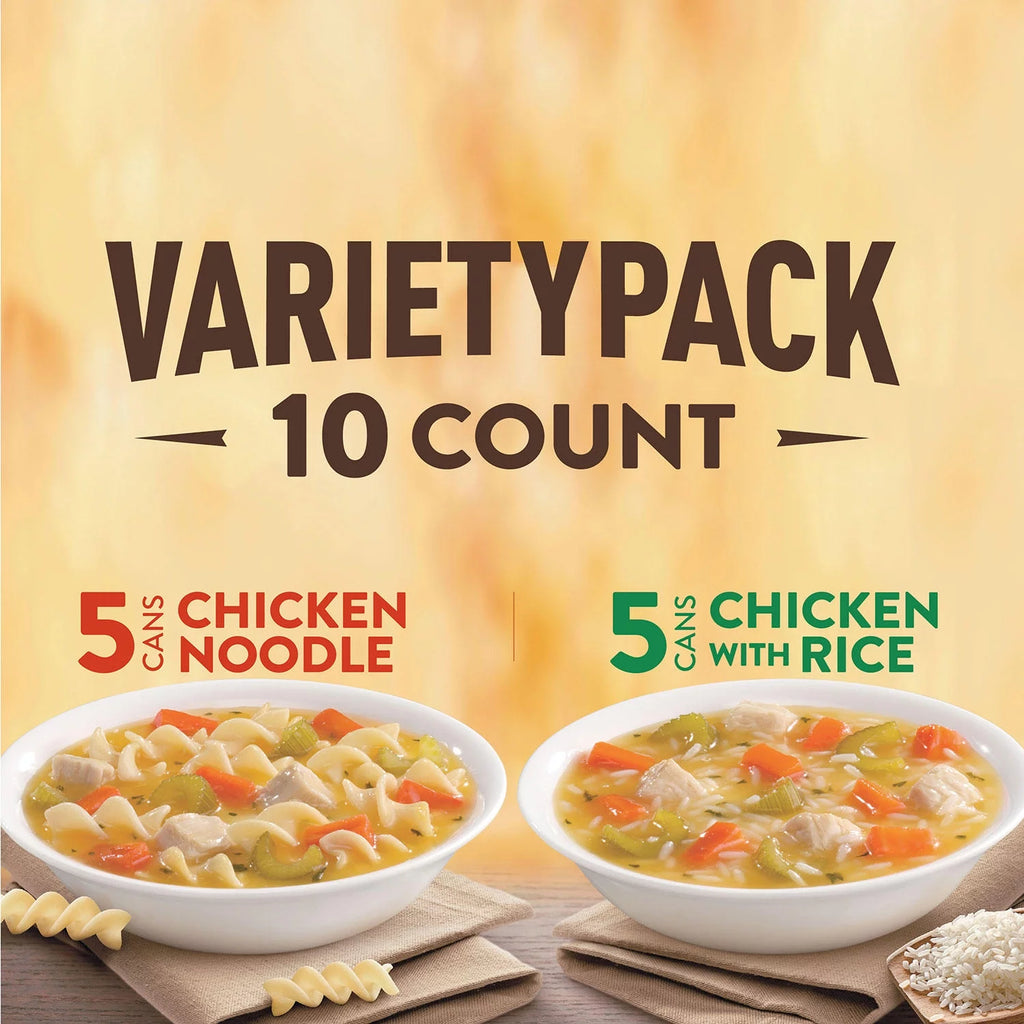 10 pk. 15 oz. Soup Variety Pack U80751