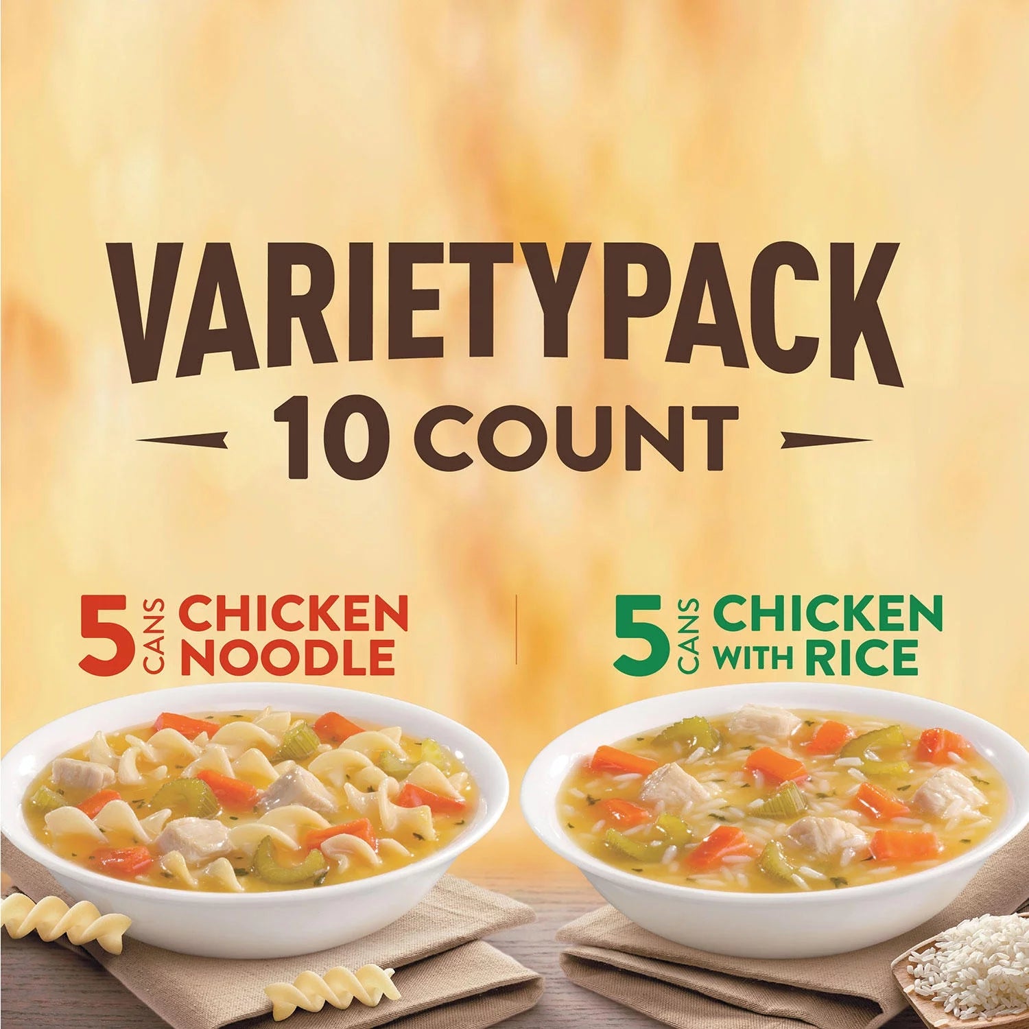 10 pk. 15 oz. Soup Variety Pack U80751