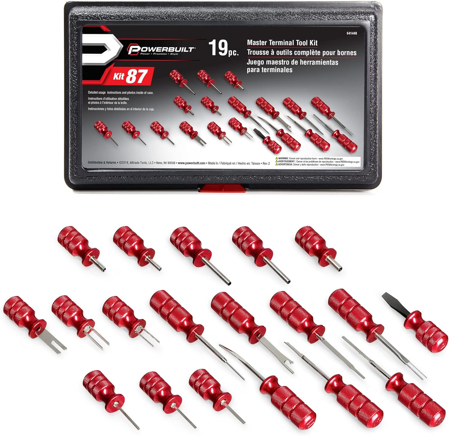 19 Piece Terminal Tool Kit H703650