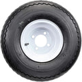 18 X 8.5 X 8 White 4 Lug Hole Golf Cart Tires & Rims O75691