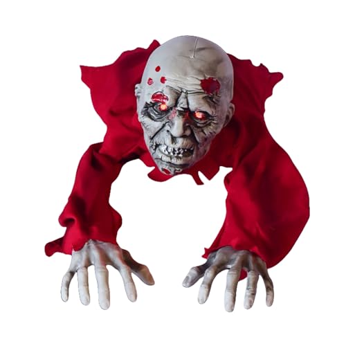 Halloween Zombie Groundbreaker Decoration with Scary Sound Glowing Eyes E981845