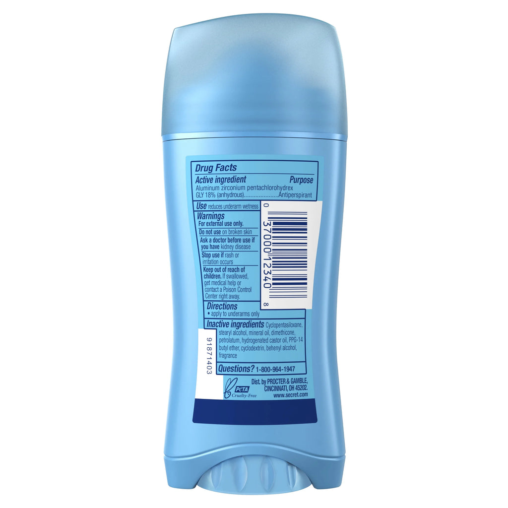 Unscented Antiperspirant and Deodorant, 2.6 oz H3388
