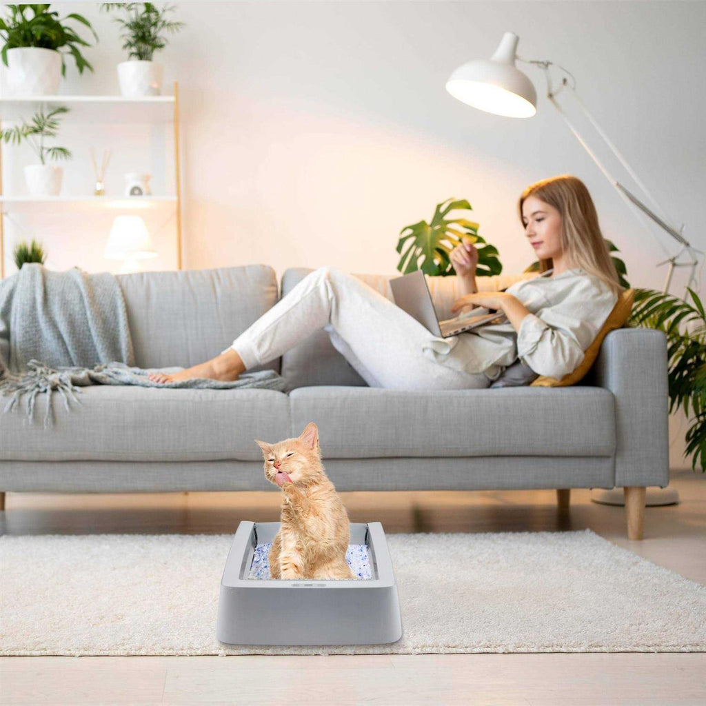 Stainless Steel Reusable Litter Tray W827643