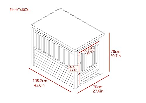 X-Large Grey Pet Crate P459