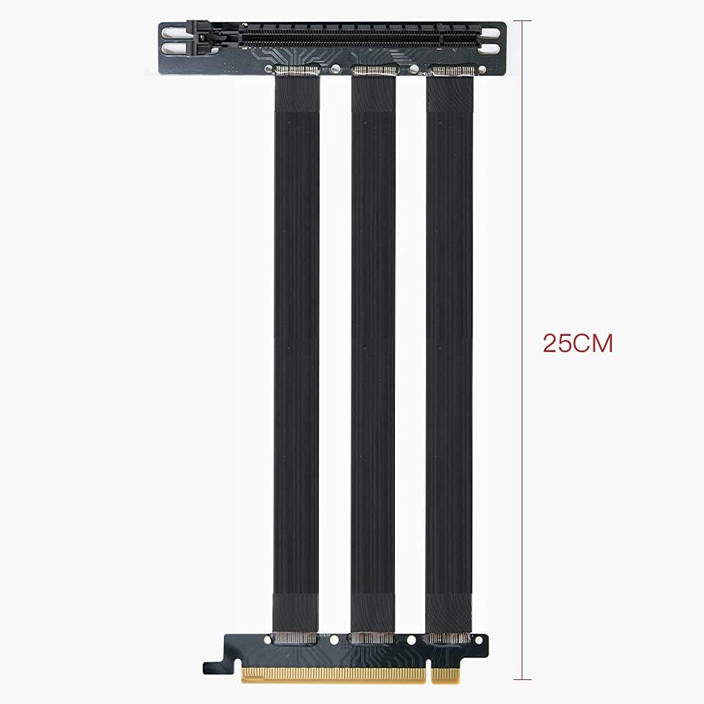 PCI-E 4.0 x 16 Vertical GPU Mount Cable 25CM O7636