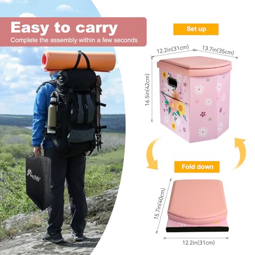 XL Folding Portable Toilet T6886
