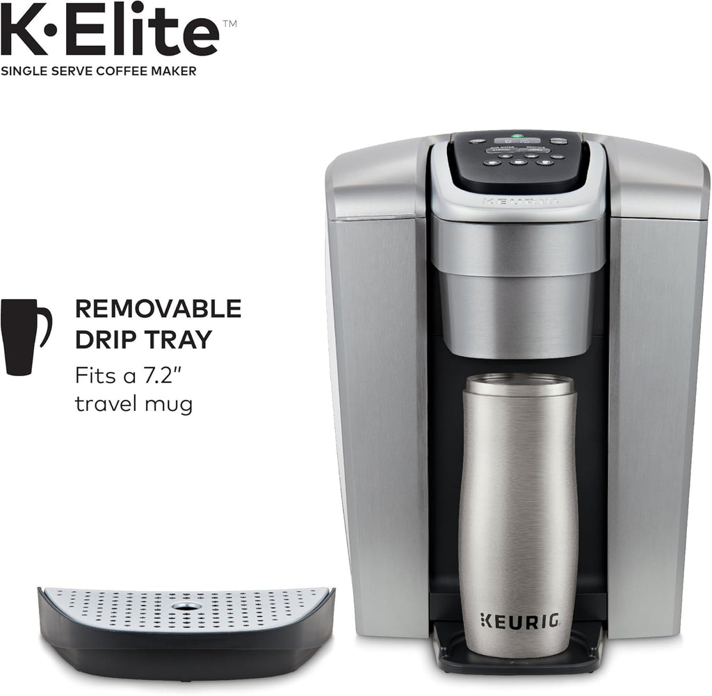 Single Serve K-Cup Pod Coffee Brewer with Iced Coffee Capability T749413
