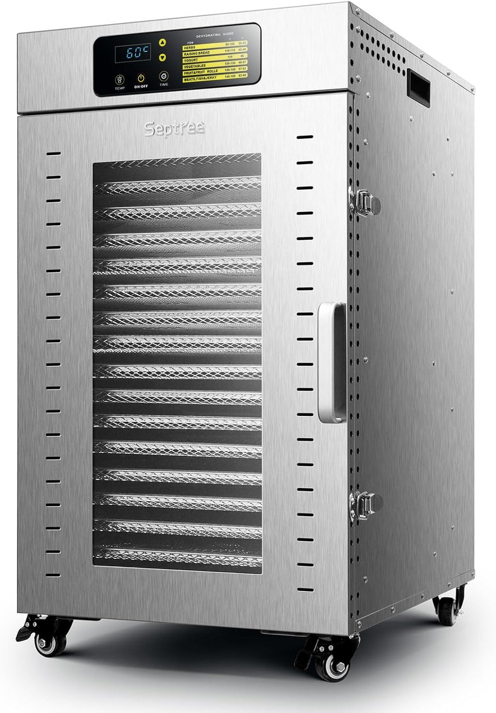 18 Trays Stainless Steel Commercial Food Dehydrator L430