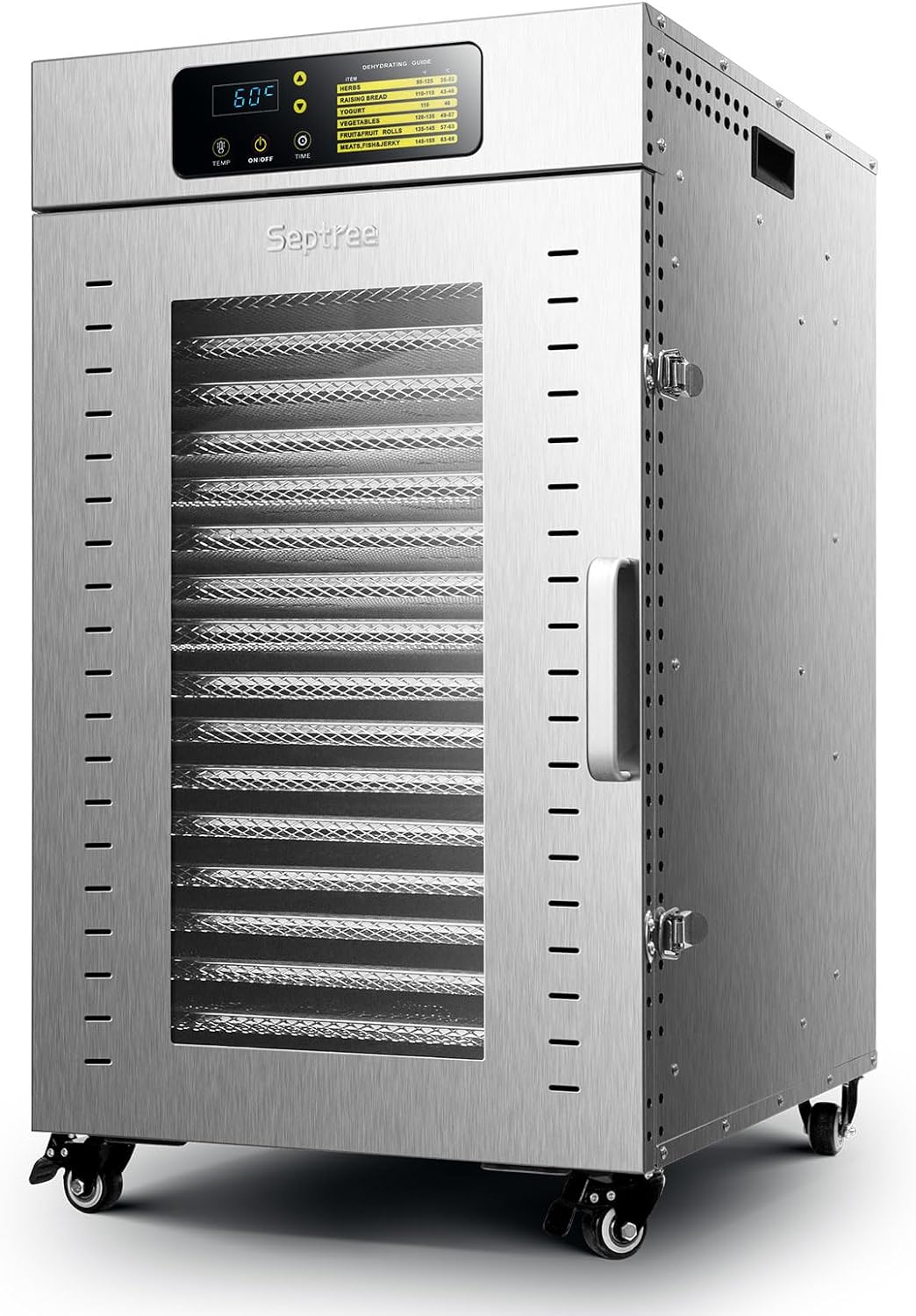 18 Trays Stainless Steel Commercial Food Dehydrator L430