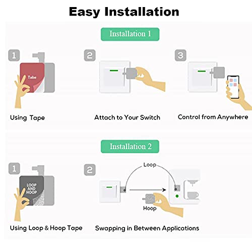 Smart Switch Button Pusher Wireless Bluetooth Fingerbot U378