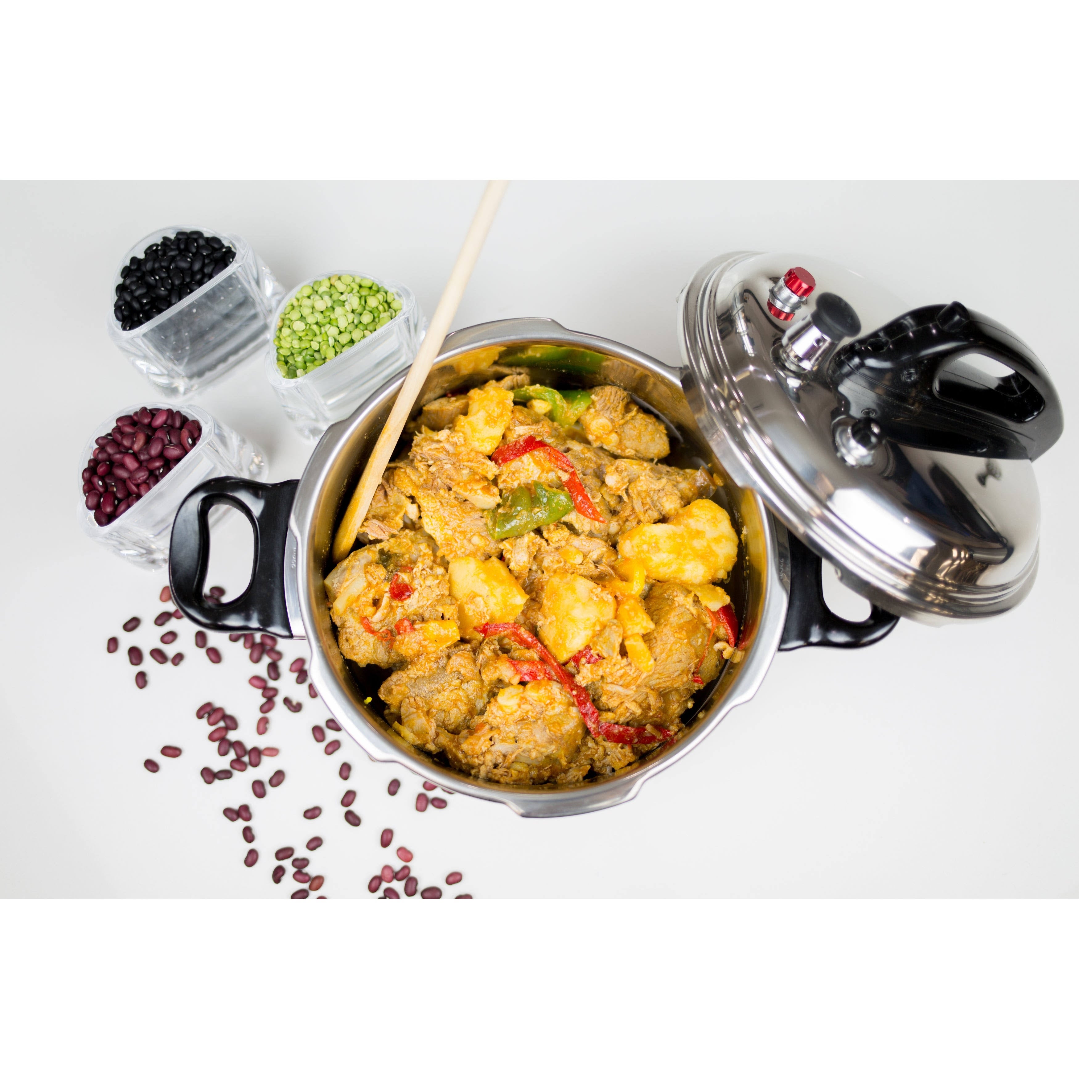 Stainless Steel 9.5 Quart Pressure Cooker A3972