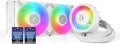White 240 CPU AIO Water Cooler F22056