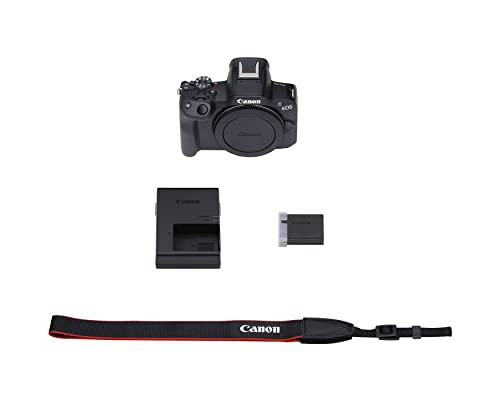 White Mirrorless Camera with RF-S18-45mm Lens Kit D809767