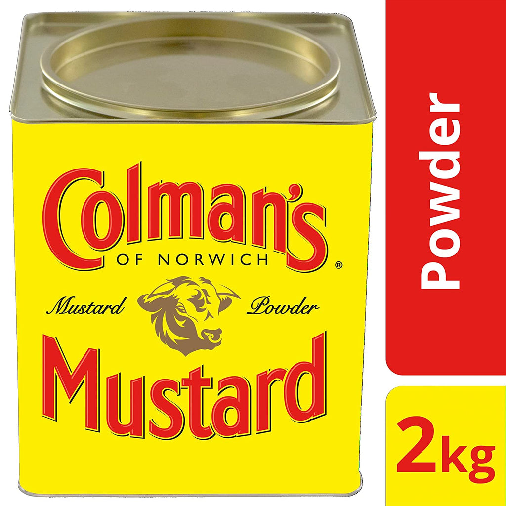 Double Superfine Mustard Powder, 4 Pound 6 Ounce Tin X421630