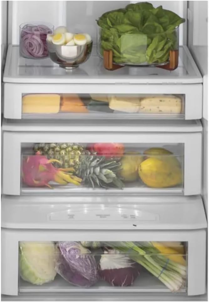 48" Smart Built-In Side-by-Side Refrigerator with Dispenser D361990