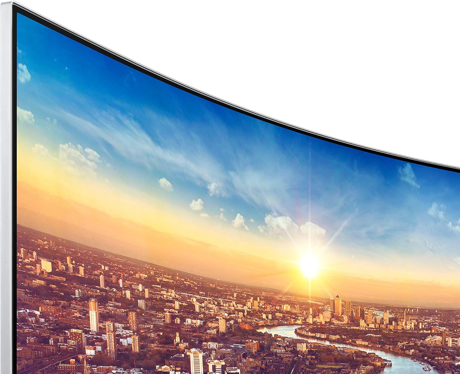 34” Ultrawide QHD Computer Monitor, 100Hz, QLED, Height Adjustable Stand, White U603779