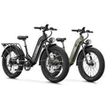 M1 Pro Electric Bike, 1800W Peak Motor, 48V 17.5Ah, 26'' x 4.0'' Fat Tire, 7 Speed, Dual Suspension O996