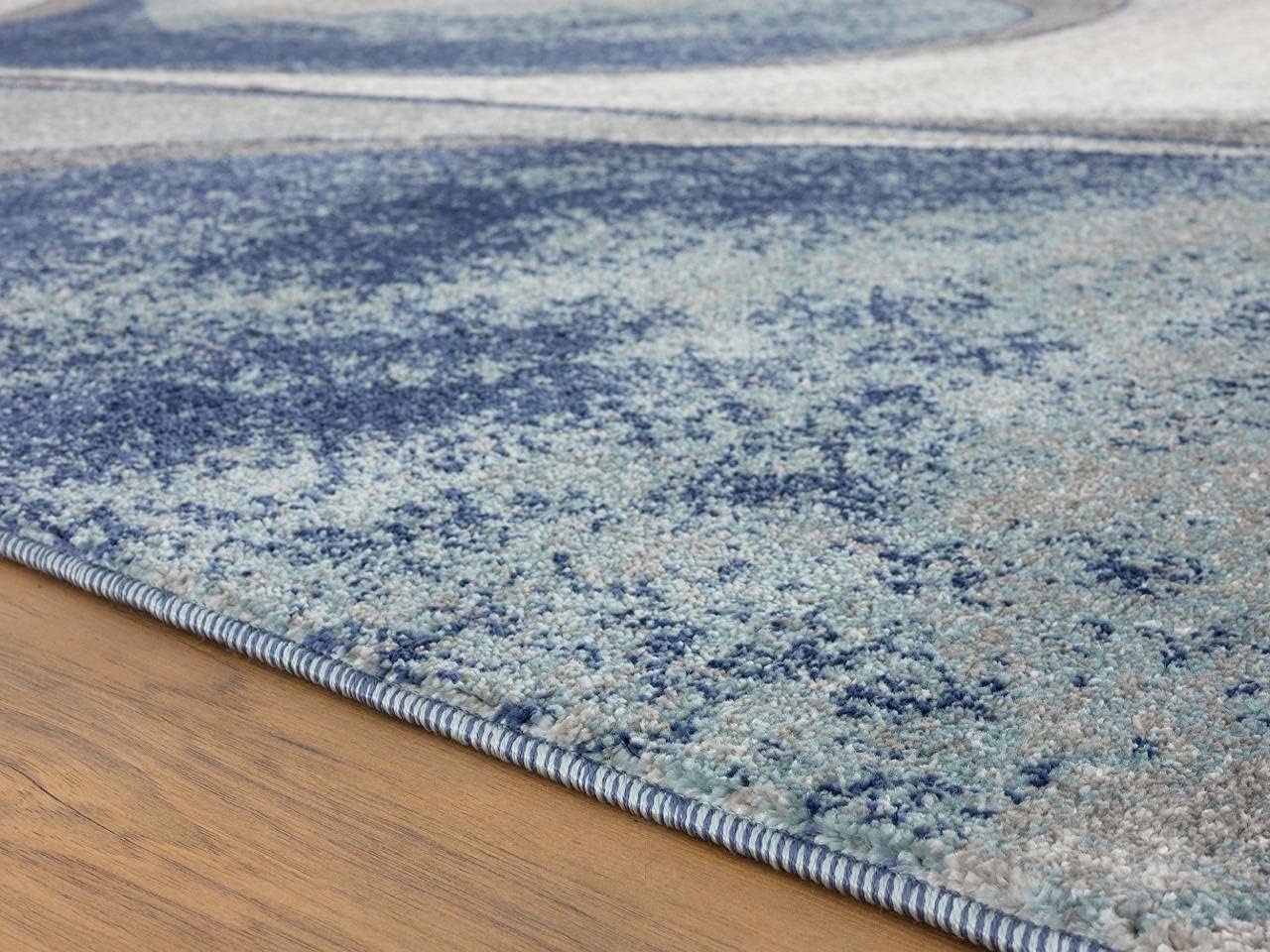 Blue 8x10 Area Rug X1040