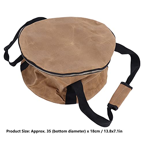 Canvas Portable Dutch Oven Storage Bag (Black) W758668