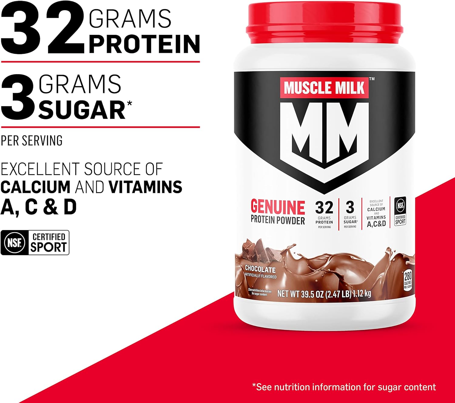 Cookies 'n Crème Protein Powder, 4.94 Pound, 32 Servings B63371