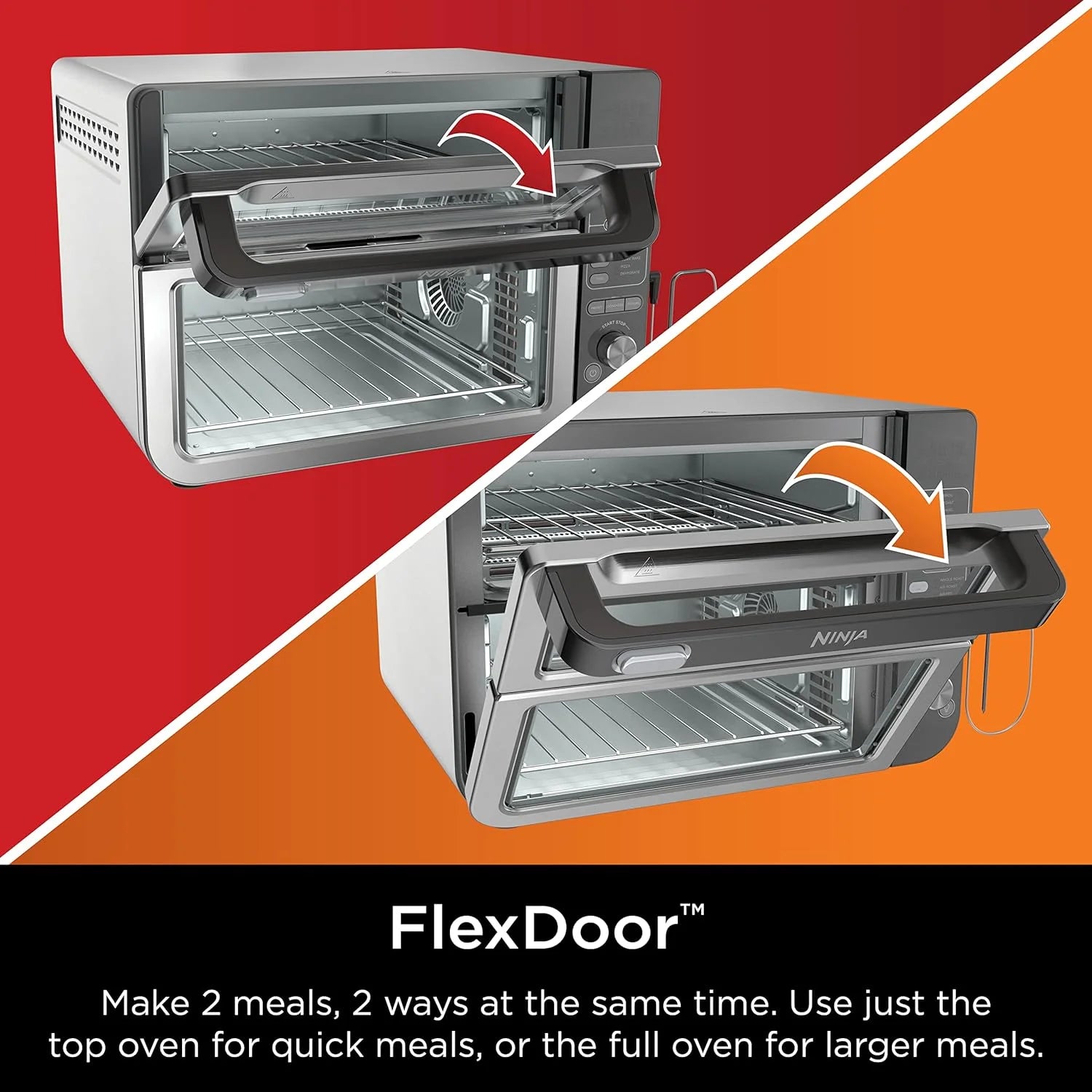Stainless Steel Double Oven with Air Fry Y742