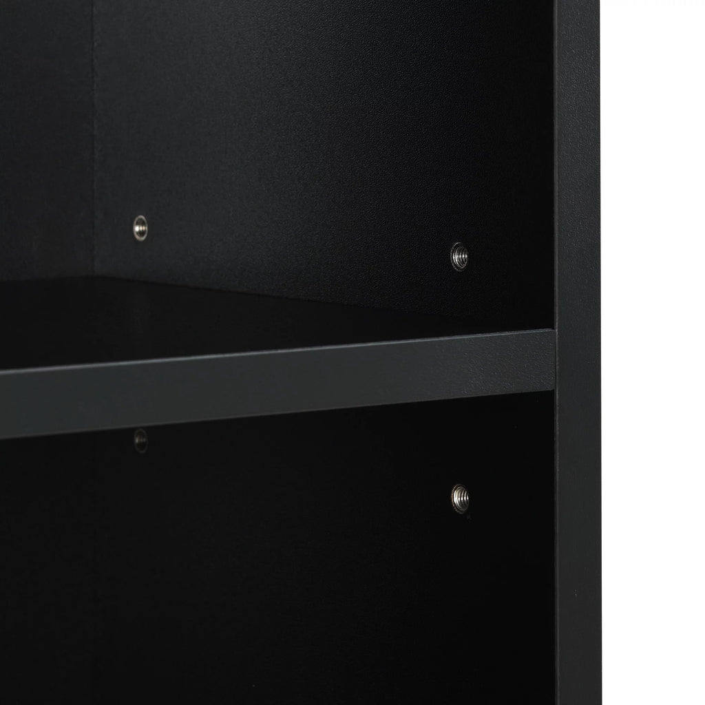 8-Tier Media Tower Rack with Adjustable Shelves O760