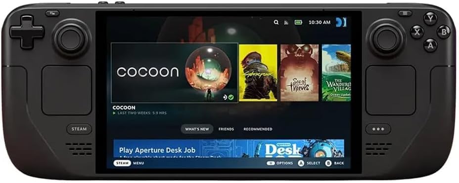 2TB Steam Deck OLED Handheld Gaming Console with Carrying Case I7450