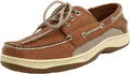 Men's Billfish 3-eye Boat Shoe Dark Tan 11 Wide P18032