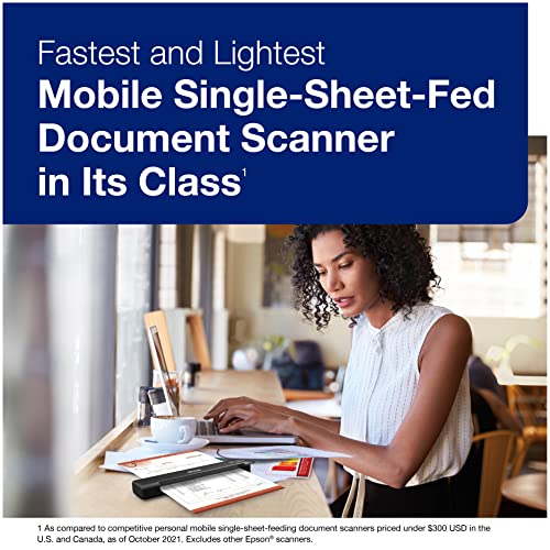 Portable Sheet-Fed Document Scanner T532