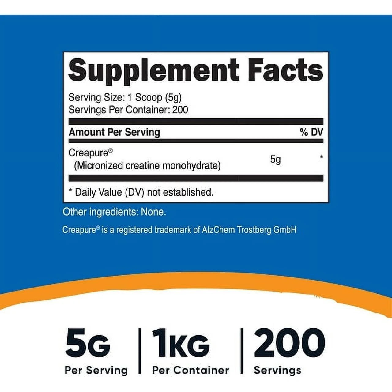 Creatine Monohydrate 1KG H3736