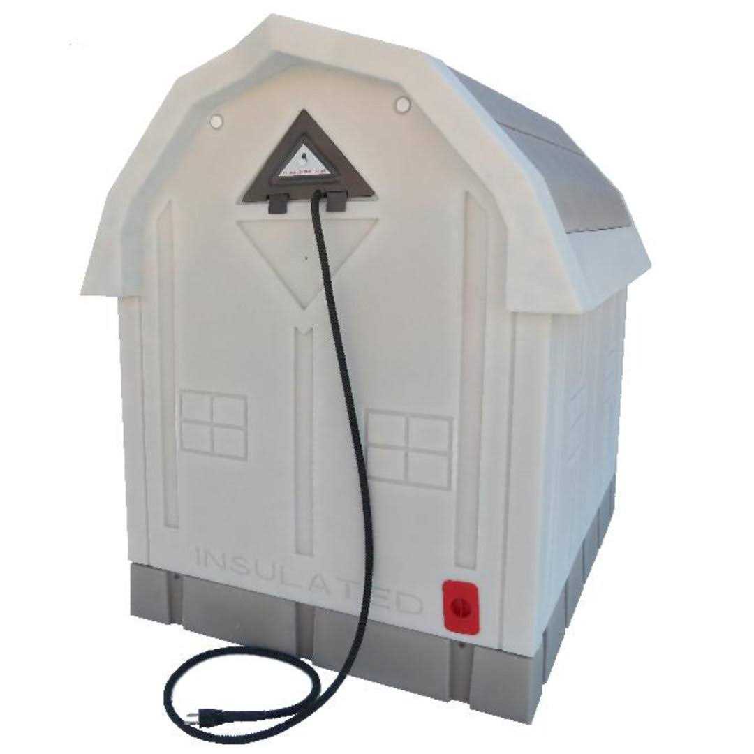 Insulated Dog House with Central Heater B302991