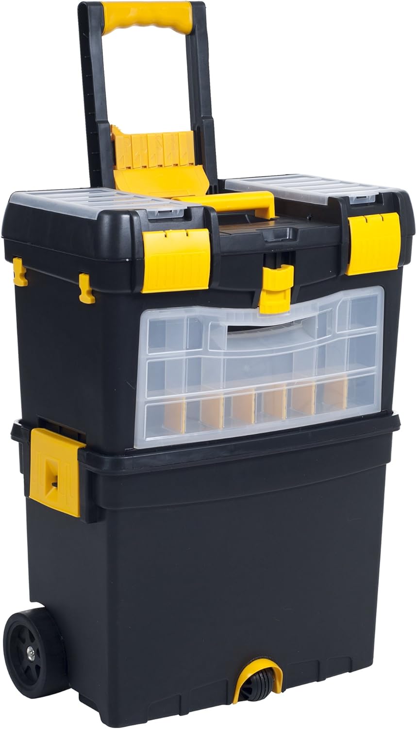 Black Stackable Tool Chest with Drawers L720