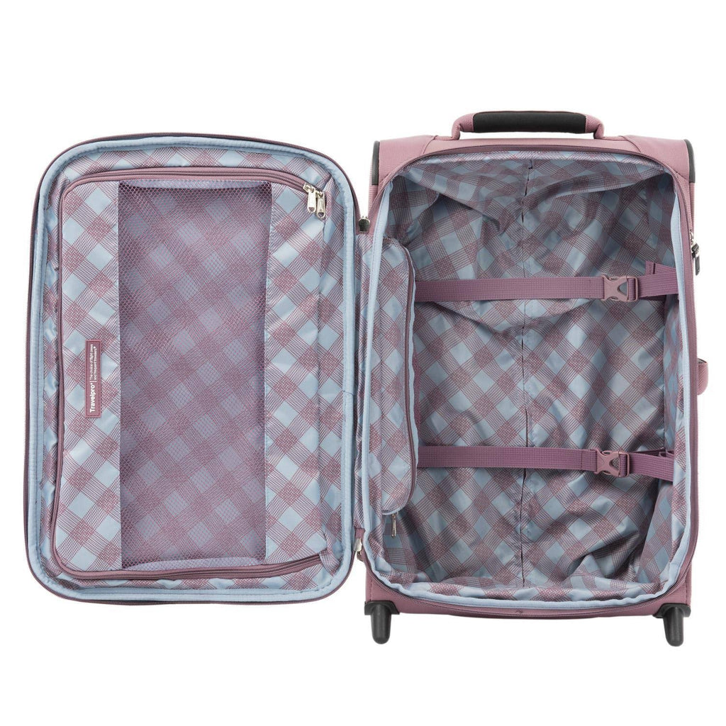 Dusty Rose Expandable Carry-On Rollaboard A753