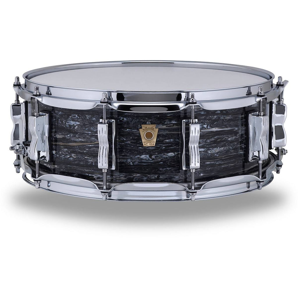 Vintage Black Oyster 5 x 14 inch Maple Snare Drum H403