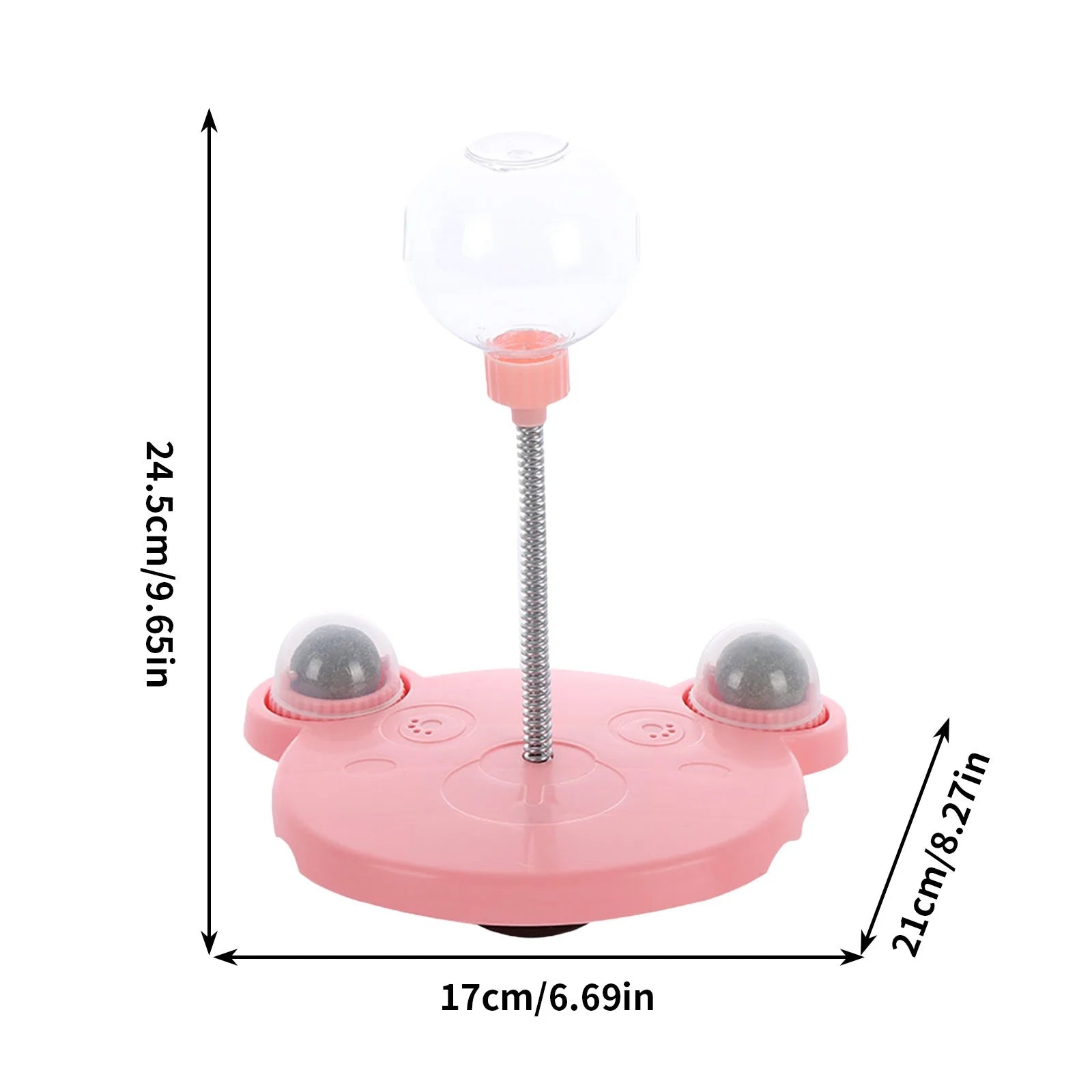 Treat Dispenser Dog Toy with Peppermint Balls J72666