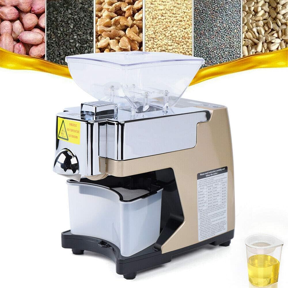 Stainless Steel 110V 450W Automatic Oil Press Machine Z48128
