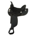 Black Synthetic Trail Saddle with Suede Seat X946