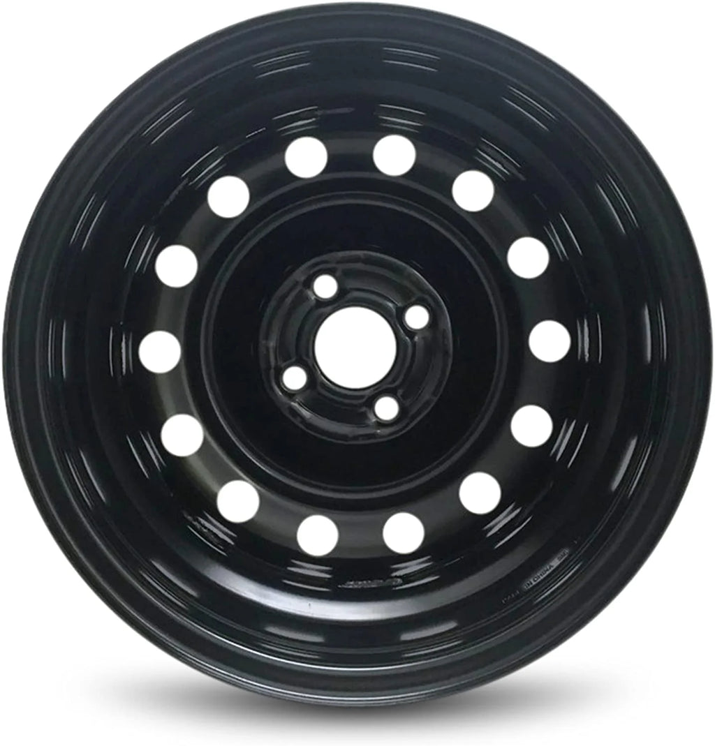15 Inch Black Steel Rim X48517