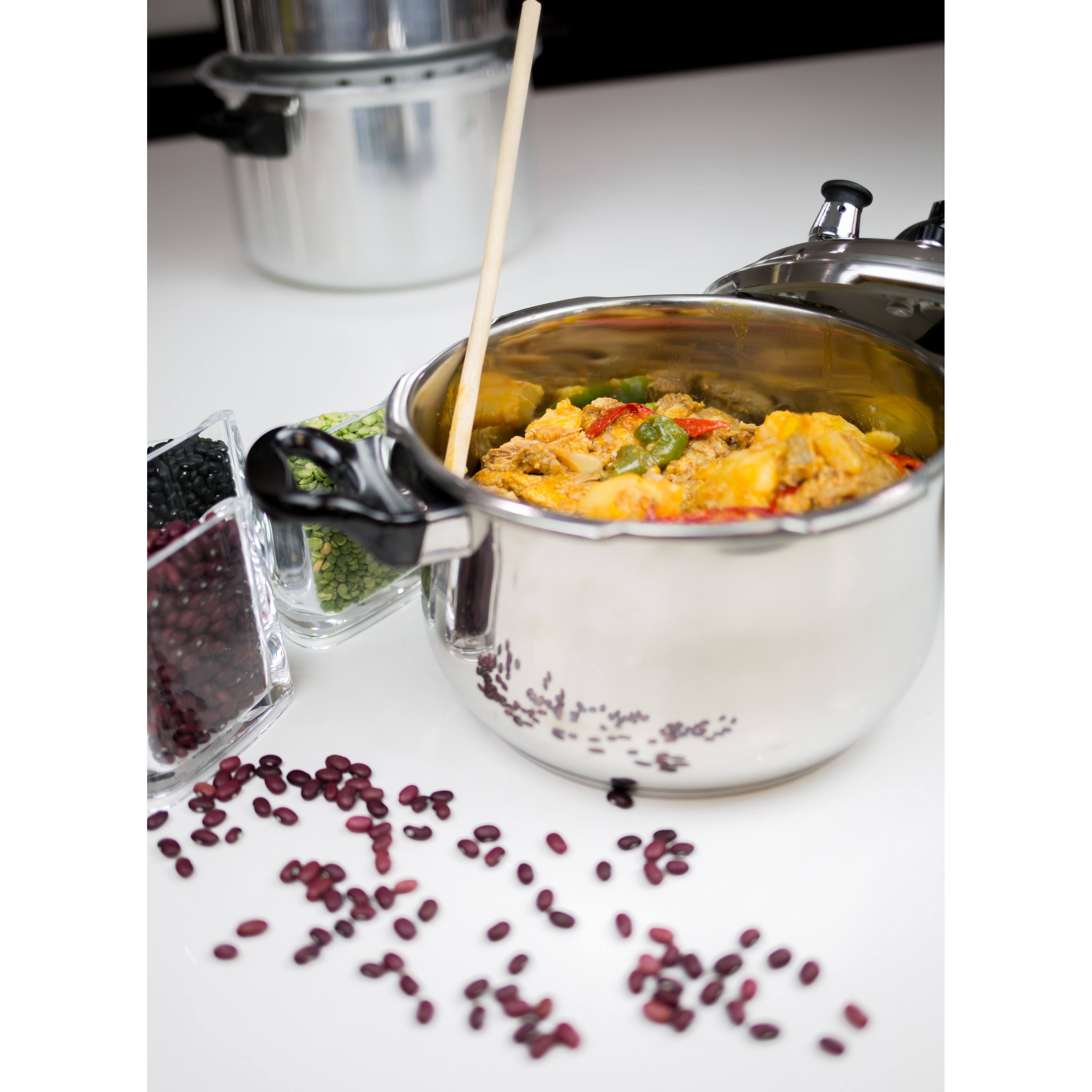 Stainless Steel 9.5 Quart Pressure Cooker A3972