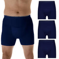 Men’s Incontinence Boxer Briefs Pack of 3 White Large Waist 38-40" A4643