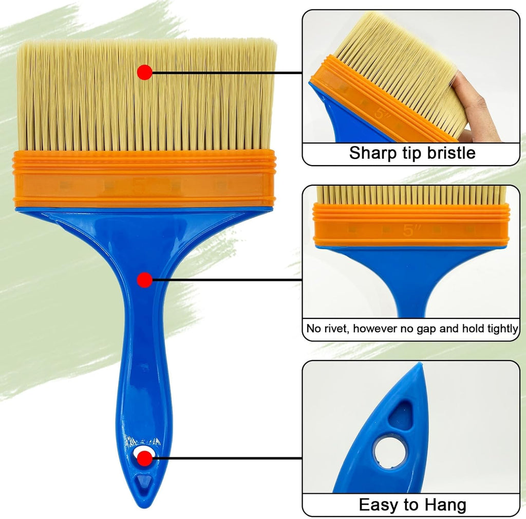 Paint Brushes Set, 5 Inch x 10 B30798