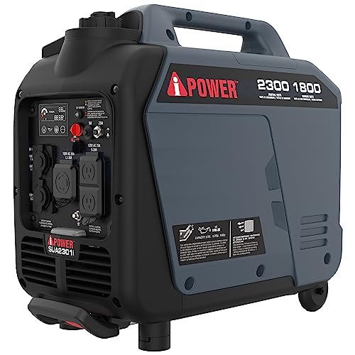 7600W Dual Fuel Portable Inverter Generator with Electric Start S2243