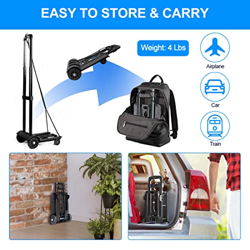 Black Folding Hand Truck L231