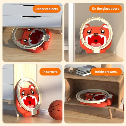 Adjustable Height 2.4-6.5 ft Portable Basketball Hoop I22103